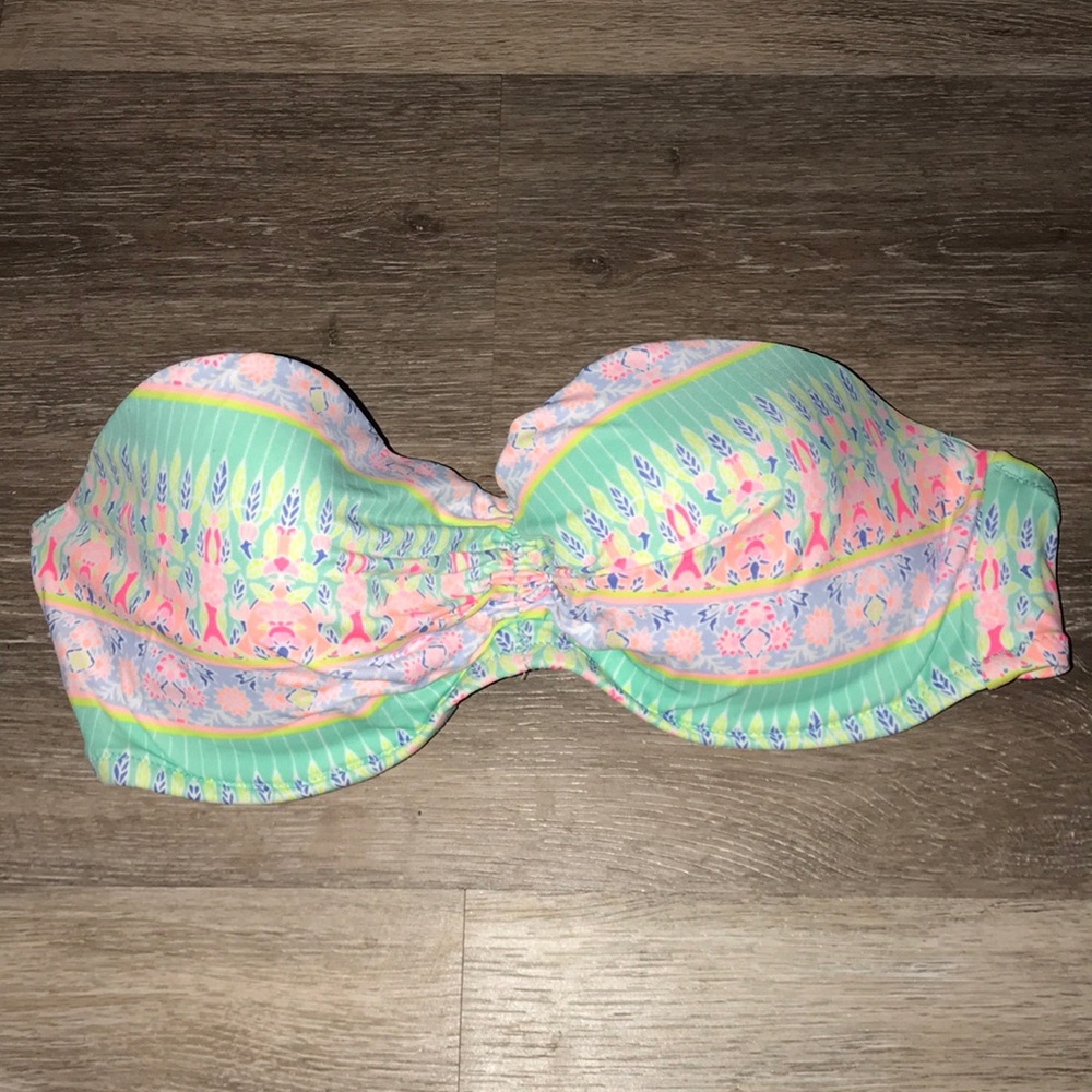 VS bandeau tribal bikini top